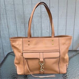 Rebecca Minkoff Tan Leather Tote Bag